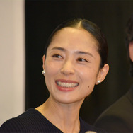 深津絵里／舞台「ETERNAL CHIKAMATSU」製作発表会見