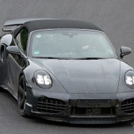 ポルシェ 911 ターボSカブリオレ 改良新型のプロトタイプ