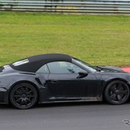 ポルシェ 911 ターボSカブリオレ 改良新型のプロトタイプ