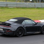 ポルシェ 911 ターボSカブリオレ 改良新型のプロトタイプ