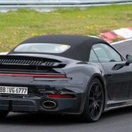 ポルシェ 911 ターボSカブリオレ 改良新型のプロトタイプ