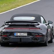ポルシェ 911 ターボSカブリオレ 改良新型のプロトタイプ