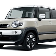 スズキ・クロスビー（TWO TONE）：キャラバンアイボリーパールメタリック×ホワイト2トーンルーフ