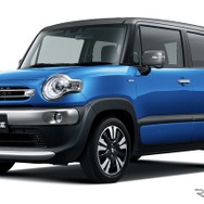 スズキ・クロスビー（TWO TONE）：スピーディーブルーメタリック×ミネラルグレー2トーンルーフ