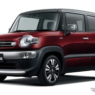 スズキ・クロスビー（TWO TONE）：メロウディープレッドパール×ミネラルグレー2トーンルーフ