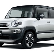 スズキ・クロスビー（TWO TONE）：ピュアホワイトパール×ブラック2トーンルーフ