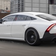 メルセデスAMG GT 4ドア 後継EV 予想CG
