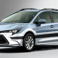 トヨタ スプリンターカリブ 新型の予想CG