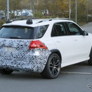 メルセデスベンツ GLE 改良新型のプロトタイプ