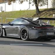 ポルシェ 911 GT3 RS 改良新型のプロトタイプ