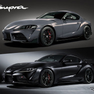 トヨタ・スープラ 一部改良モデル（上）と「A90 Final Edition」（下）日本仕様のプロトタイプ