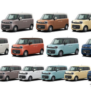 スズキ ワゴンR スマイル 一部仕様変更モデルのカラーバリエーション