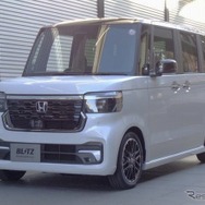 ブリッツDAMPER ZZ-R　N-BOXカスタム装着例（フロント：23mmダウン / リア：30mmダウン）