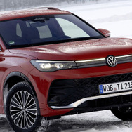 GTIゆずりのターボエンジンを搭載するVW ティグアン（欧州仕様）