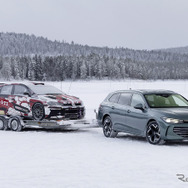 GTIゆずりのターボエンジンを搭載するVW パサート（欧州仕様）