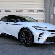 テイン フルスペック車高調 RX1クラウンスポーツ装着例（フロント 45mmダウン / リア 40mmダウン）