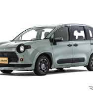 スライドドアの丸目で可愛いミニバンへ…ダムドからトヨタ『シエンタ』用ボディキットが登場