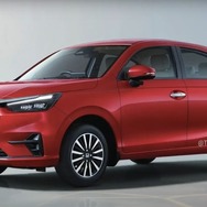 ホンダ ブリオ 次期型の予想CG