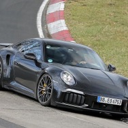 ポルシェ 911ターボS 改良新型のプロトタイプ