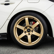 HONDA シビックタイプR × ボルクレーシング TE37 SAGA S-Plus…レイズファンミーティング2025