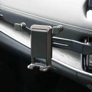 Kashimura・自重式スマホホルダー　ロングアームエアコン取り付け（AT-107）
