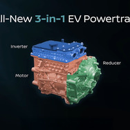 日産『リーフ』次期型に搭載される新型電動パワートレイン「3-in-1」