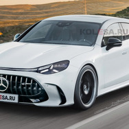 メルセデスAMG GT 4ドアEV の予想CG