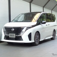 ブリッツ DAMPER ZZ-R　日産・セレナe-POWER装着例（ダウン量：フロント 33mmダウン / リア 31mmダウン）