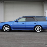 HKS ハイパーマックスS 日産・ステージア装着例 AT（出荷時車高・フロント：45mmダウン / リア：26mmダウン）