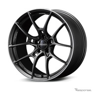 レイズ VOLK RACING G025 マットガンブラック/リムエッジDC