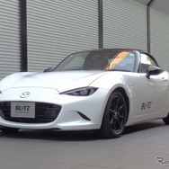 ブリッツ DAMPER ZZ-R　ロードスター装着例（フロント：40mmダウン / リア：40mmダウン）
