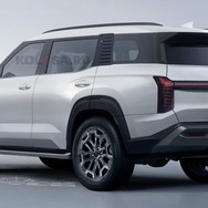 三菱 パジェロスポーツ 次期型の予想CG