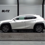 ブリッツ DAMPER ZZ-R　レクサス・UX300e装着例（基準車高：フロント 31mmダウン / リア 45mmダウン）