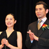 深津絵里、本木雅弘／第89回キネマ旬報ベスト・テン表彰式