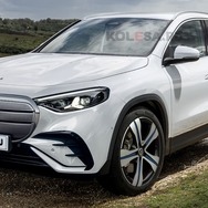 メルセデスベンツ GLA 次世代型の予想CG