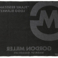 GORDON MILLER・NANGA FLAME RESISTANT LOGO BLANKET