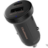 Kashimura・DC-PD65W USB 2ポート コンパクト（DC-073）