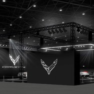 東京オートサロン2026：シボレー・コルベット・ブース（イメージ）