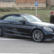 メルセデス AMG C43カブリオレ スクープ写真