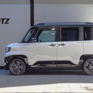 ブリッツ DAMPER ZZ-Rローダウンモデル　デリカミニ装着例（基準車高：フロント 24mmダウン / リア 22mmダウン）
