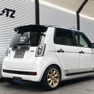 ブリッツ ニュルスペック・カスタムエディション チタンカラーテールセット（VSR）　ホンダ・N-ONE RS（JG3）装着例