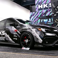 HKSの『WRX S4』向けエアロキット「ボディキットTYPE-S」装着車
