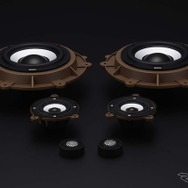純正3ウェイフロントスピーカーとの交換装着に対応した純正交換型プレミアムスピーカーキット