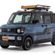 「DAMD DELICA MINI DALI」デニムブルーパール・ブラックマイカ