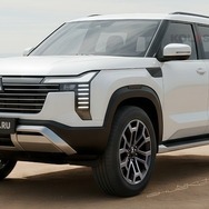 三菱 パジェロ 次期型の予想CG