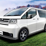 トヨタ ハイエース 次期型の予想CG