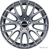 RAYS HOMURA 2×9R（18×7.5J +54 DMC/サイドグレイスシルバー）
