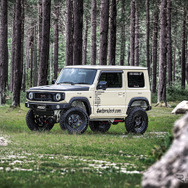 RAYS VOLK RACING TE37XT for J Black Shadow LTD.（マットトランスルーセントブラック）× SUZUKI ジムニー