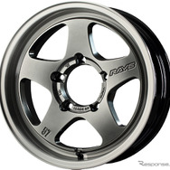 RAYS gramLIGHTS 57FR-X（グレイスシルバー/リムDC）