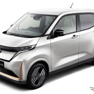 日産サクラ改良新型：Gグレード、ホワイトパール